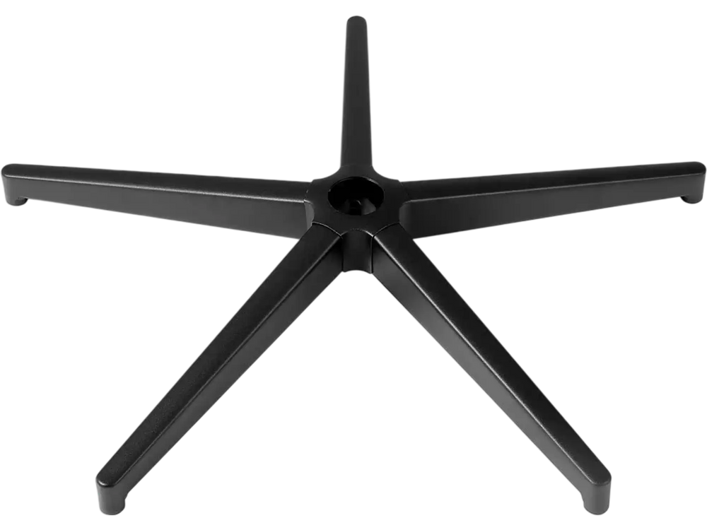 VEVOR Office Chair Base Replacement, 28", 2500 lbs Static Load Capacity, Heavy Duty Universal Computer Desk Chair Stool Base Part with Reinforced Metal Legs, Desk Chair Base Replacement Parts, Black