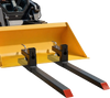 VEVOR Pallet Forks, 2000 lbs 43 in Clamp-On Pallet Forks Orange Tips Fixed, Front Loader Attachment for Tractor, Skid Steer, Loader Bucket, Agriculture, Farm, Heavy-Duty Reinforced Steel Bucket Fork
