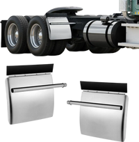 VEVOR Stainless Steel Quarter Fenders for Semi Trucks, 24