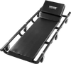 VEVOR Mechanic Garage Creeper, 40-Inch, 300 lbs Capacity Automotive Rolling Creeper with 6 Casters Adjustable Cushioned Headrest, Heavy Duty Steel Frame Low Profile for Garages, Repair Shops, and DIY