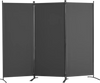 VEVOR Room Divider, 3 Panel Room Dividers and Folding Privacy Screens, Fabric Partition Room Dividers for Office, Bedroom, Dining Room, Study, Freestanding, Gray
