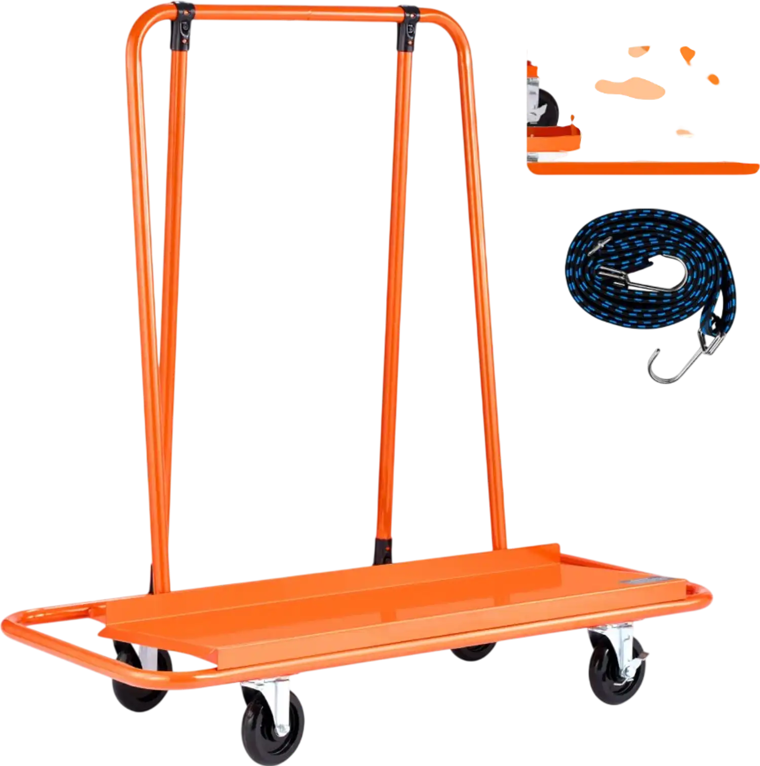 Vevor Drywall Dolly Cart 1800 lbs Steel Panel Truck New