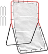 VEVOR Baseball And Softball Rebounder Net, 3 x 4.5 ft PitchBack Baseball Pitching Nest, 3-Way Baseball, Softball Pitchback Net, Fielding Trainer, Bounce Back Net for Fielding/Throwing Practice