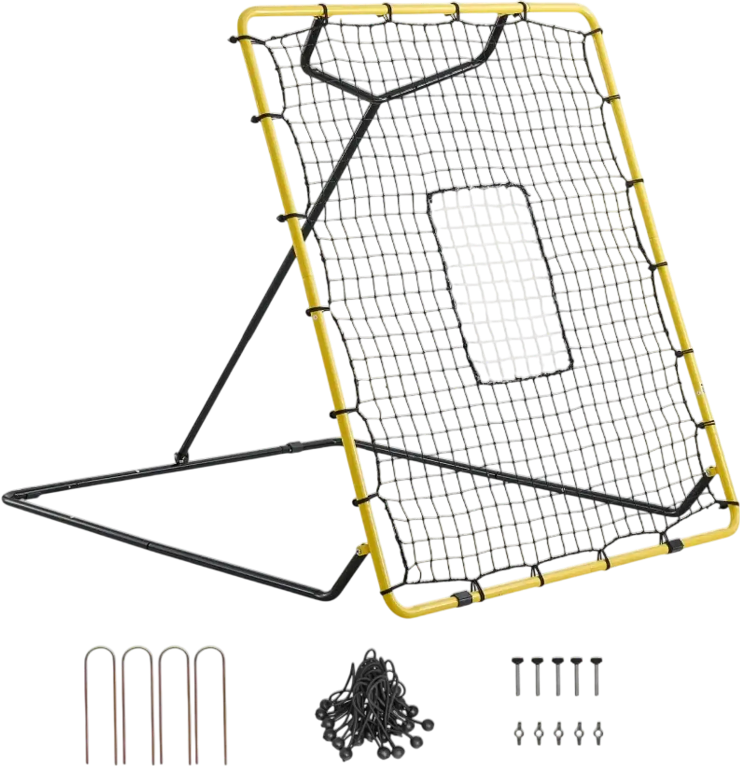 Vevor Baseball Rebounder Net 4' x 4.5' Pitch Back Trainer with Strike Zone New