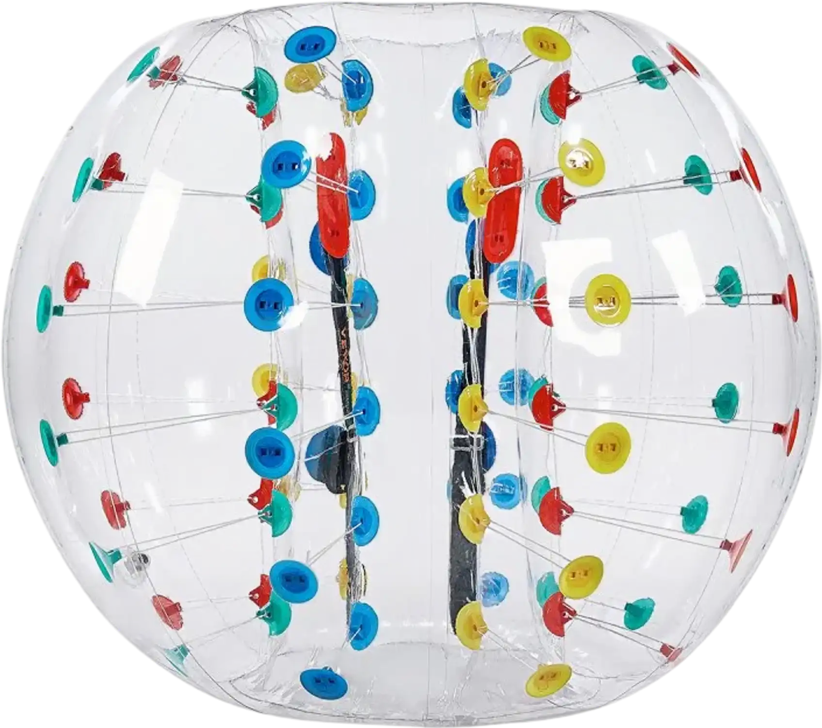 Vevor Inflatable Bumper Ball 5' Multicolor Outdoor Sumo Zorb Ball New