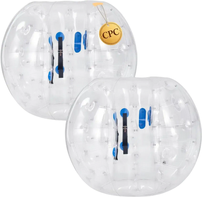 Vevor Bumper Balls 2-Pack 5' Inflatable Human Bubble for Adults New