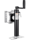 VEVOR Trailer Jack, 2000 lbs Dynamic Load Capacity, Heavy Duty Swivel Bolt-on Trailer Jack, 10" Lift Trailer Jack Stand with Handle for RV Trailer, Horse Trailer, Utility Trailer, and Yacht Trailer