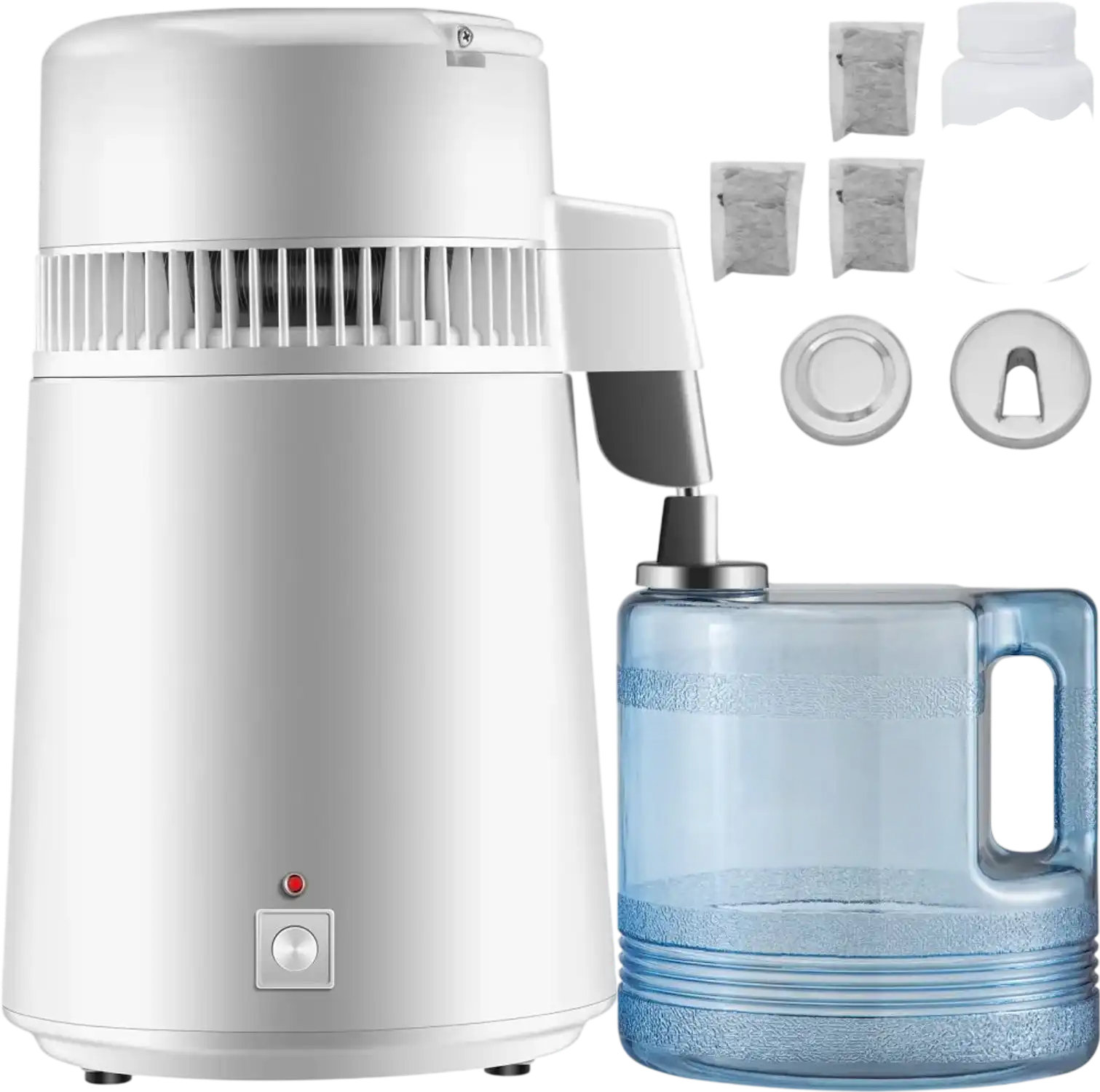 Vevor Water Distiller 4L Countertop Purifier Machine White New