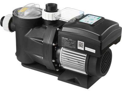 Vevor Variable Speed Pool Pump 3 HP 190 GPM In/Above Ground New