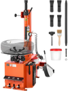 VEVOR Tire Changer Machine, 2HP/1500W Wheel Changer Tire Changing Machine, Outside Clamp 12"-22", Inside Clamp 12"-24", Support 15" Max Rim Width, with Foot Pedal Control for Repair Shop & Home Garage