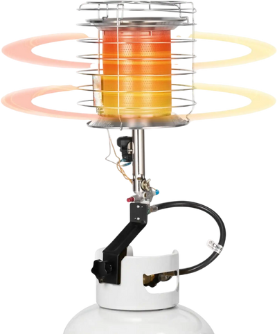 Vevor Propane Tank Top Heater 42000 BTU Infrared Radiant Single Burner New