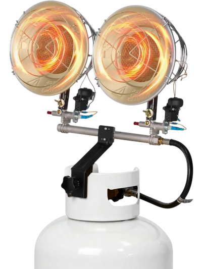 Vevor Propane Tank Top Heater 30000 BTU Infrared Radiant Single Burner New