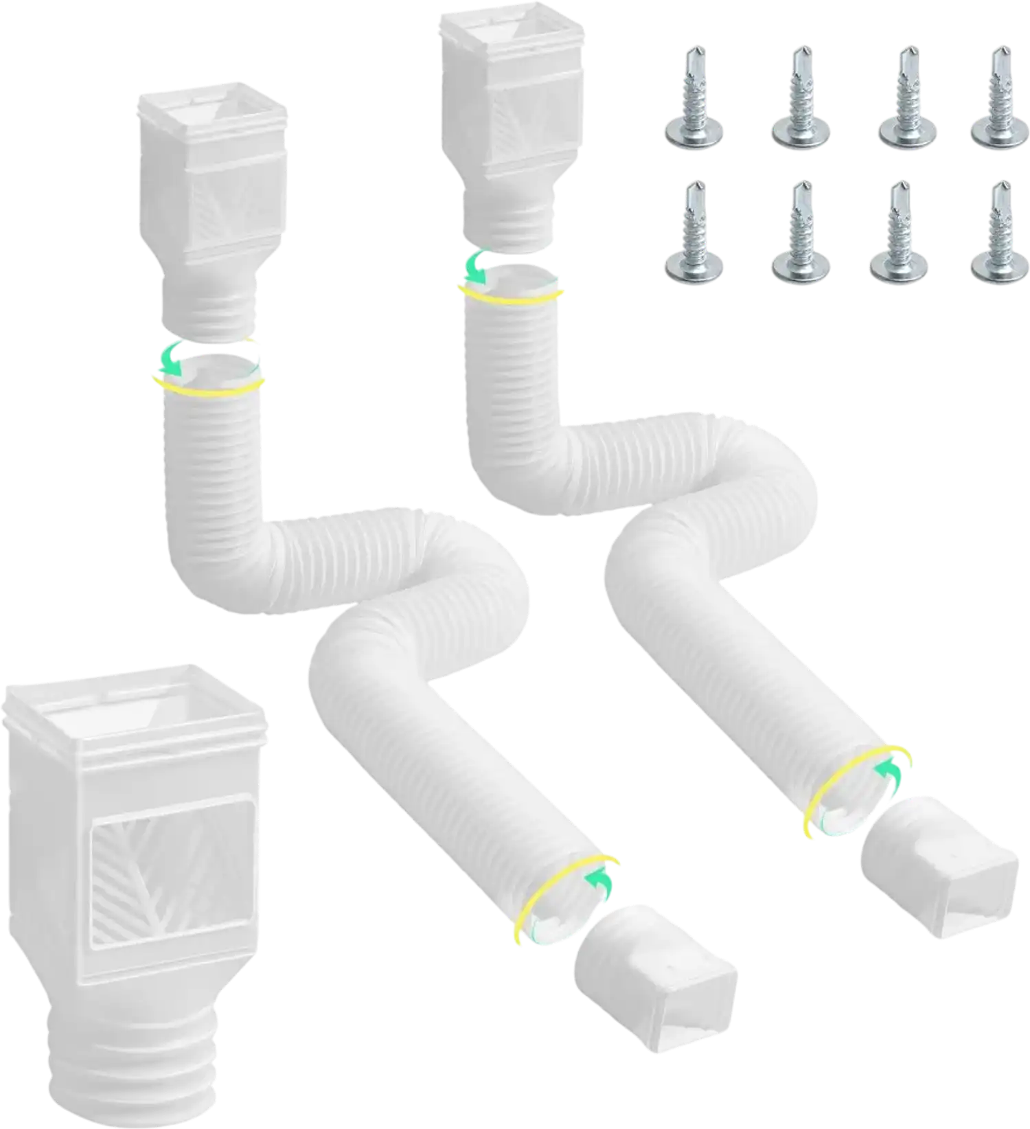 Vevor Downspout Extender Flexible Rain Gutter Extensions 22