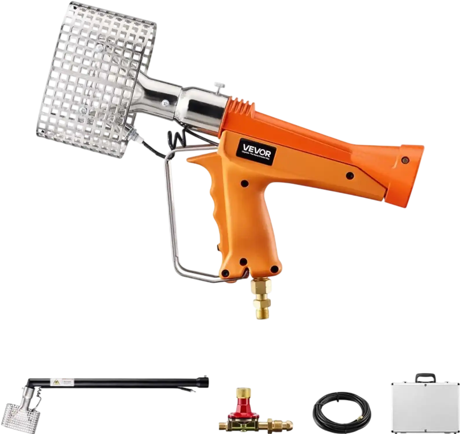 Vevor Propane Heat Gun Heat-Shrink Wrapping Kit with 3' Extension Pole New