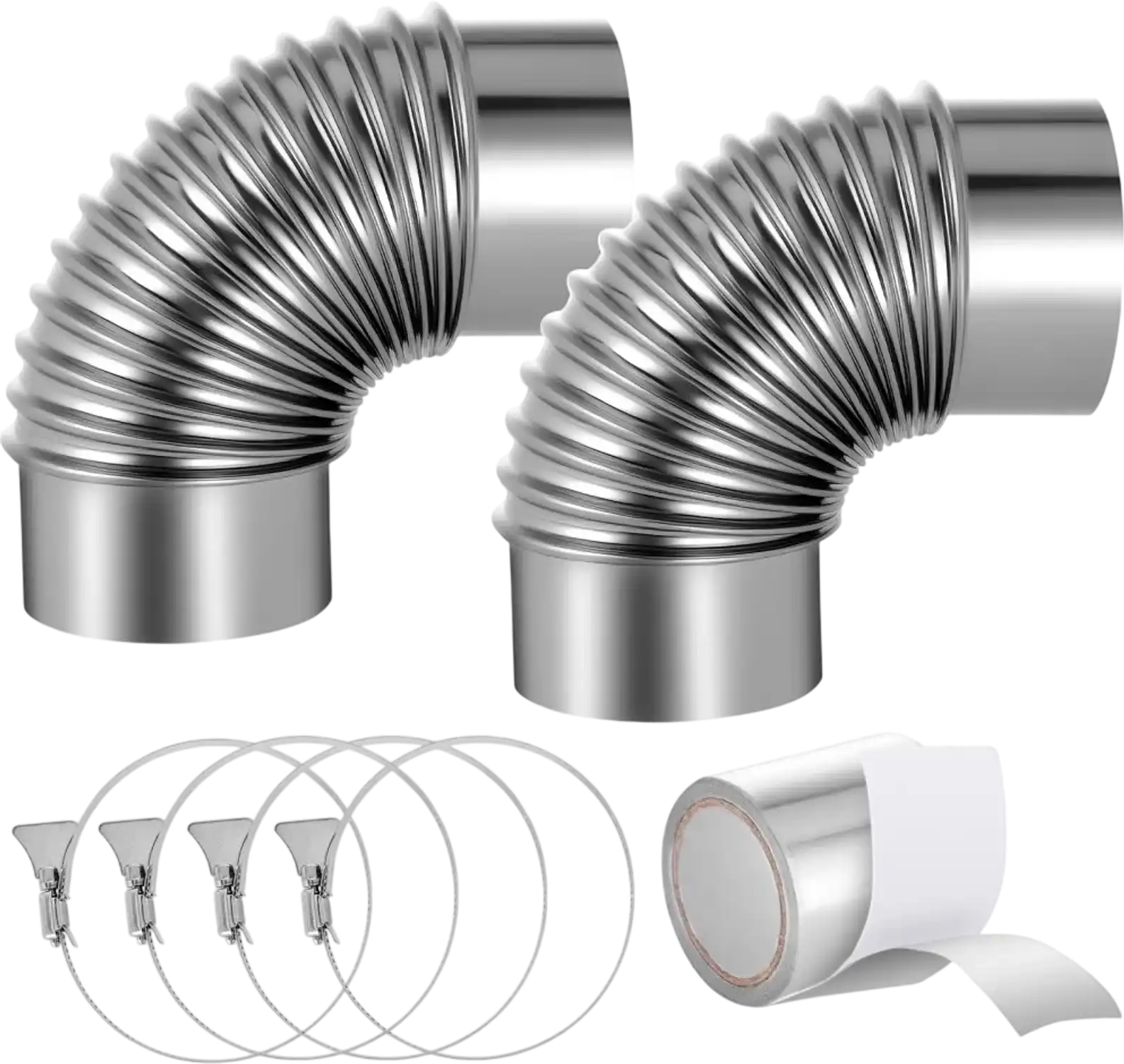 Vevor Dryer Vent Elbow 2-Pack 4