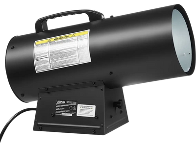 Vevor Propane Heater 60,000 BTU Portable Forced Air Barrel Heater New