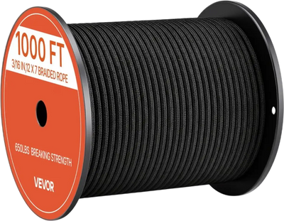 Vevor Paracord Rope 3/16