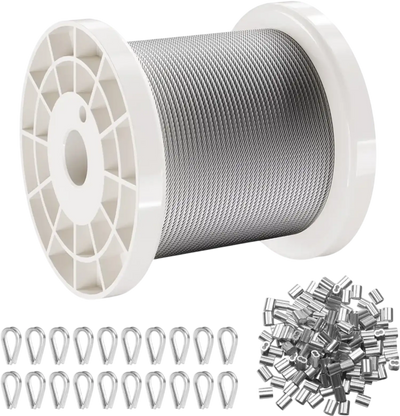 Vevor Wire Rope Kit 1/16