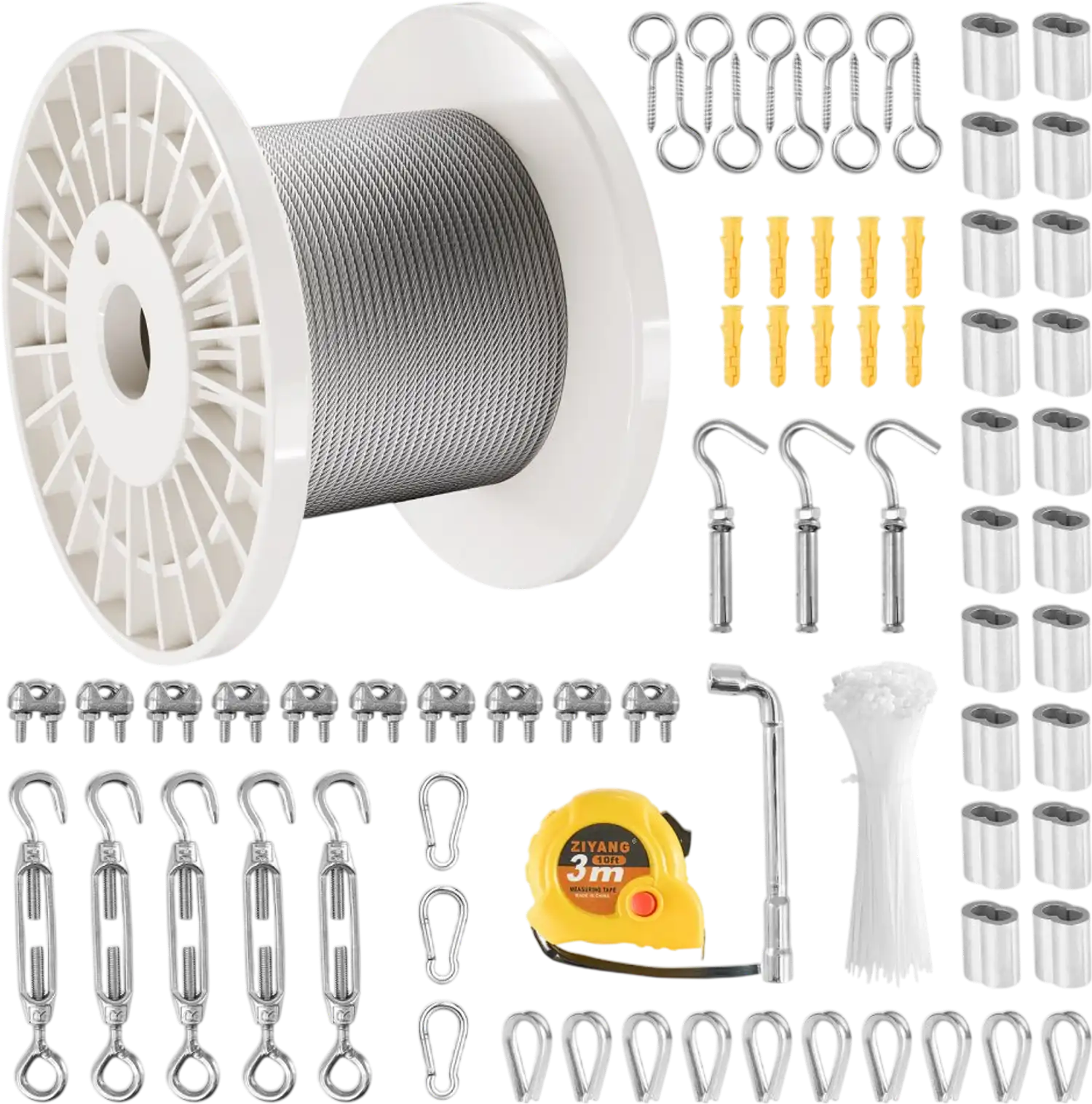 Vevor Wire Rope Kit 1/8