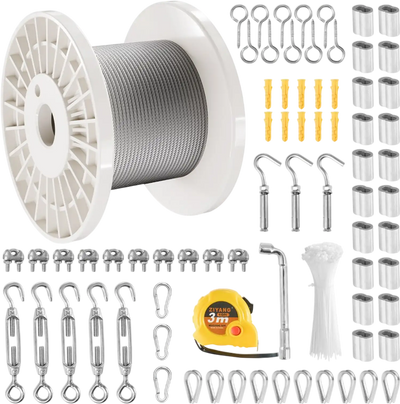Vevor Wire Rope Kit 1/8