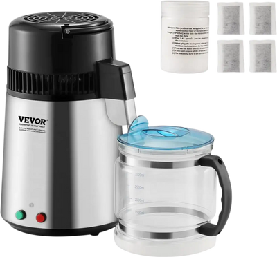 Vevor Water Distiller 4 L Countertop Pure Water Purifier Machine New
