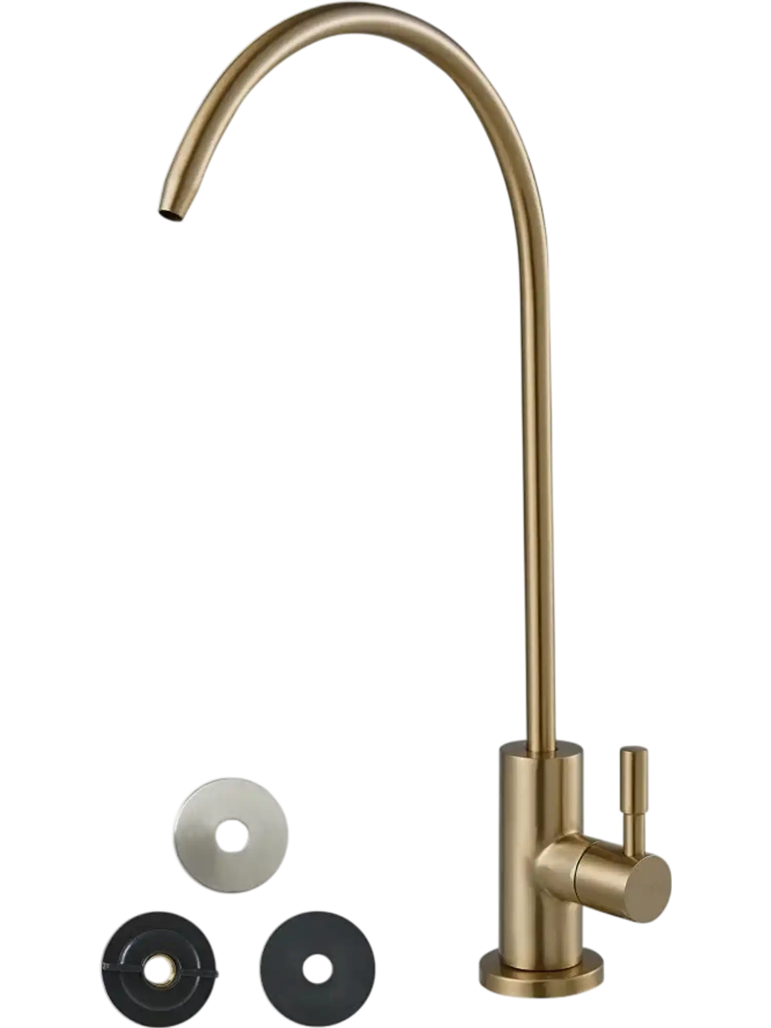 Vevor Faucet Reverse Osmosis Drinking Water Filter Brushed Gold New