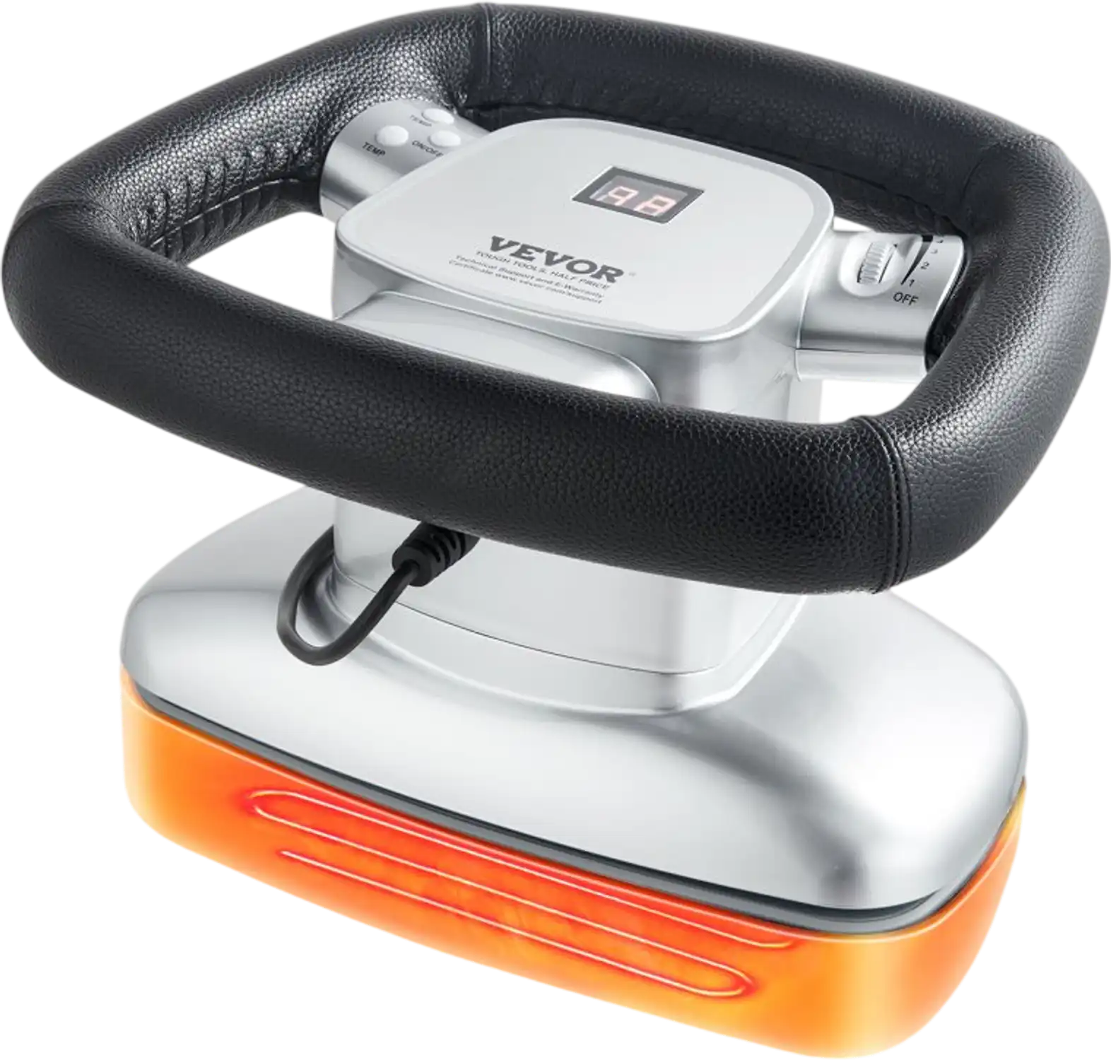 Vevor Chiropractic Massager Variable Speed Handheld Orbital Body Massager with Heat New