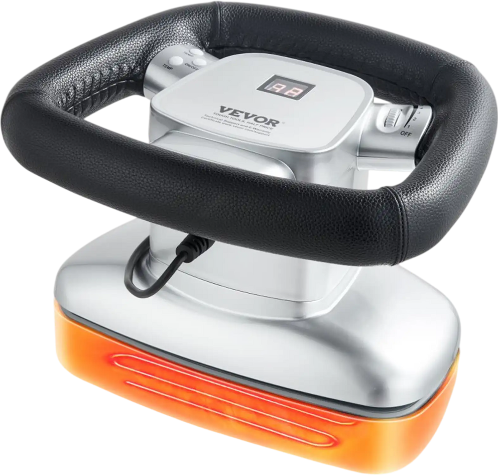 VEVOR Chiropractic Massager, 400-4600rpm Variable Speed Professional Vibrating Massager, Handheld Chiropractic Orbital Body Massager for Back, Neck, Shoulder Muscle Relief