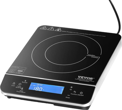 Vevor Induction Cooktop Portable 1500W Countertop Burner New