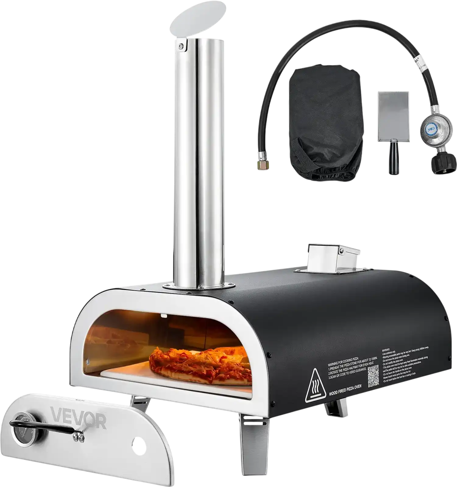 Vevor Outdoor Pizza Oven 12
