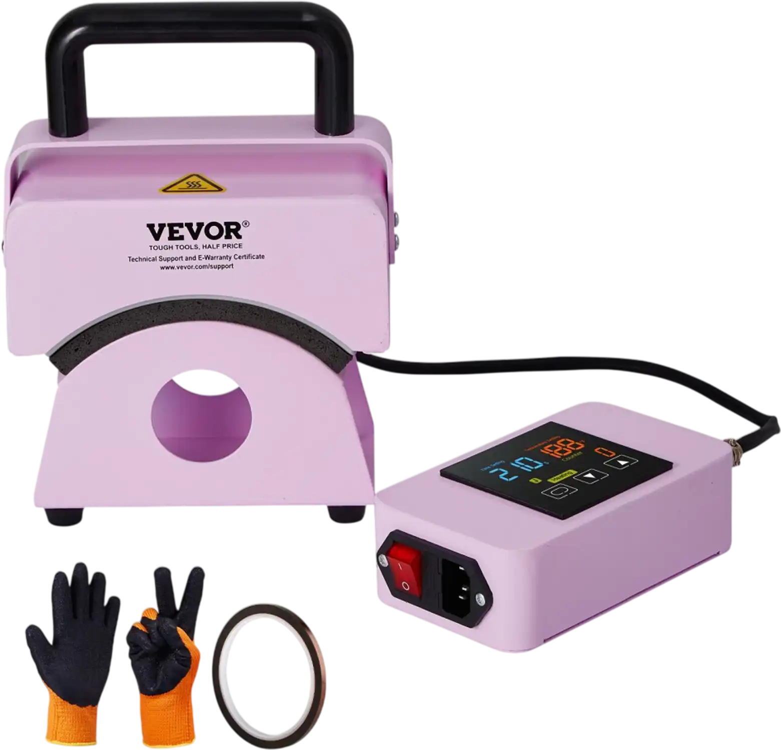 Vevor Hat Press Machine Mini Hat Heat Press for Caps 5.9