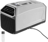 VEVOR Portable Camping Air Conditioner 3050 BTU, Tent AC Unit with Hose, Remote & Touch Control, 61–90°F Adjustable, 150 m³/h High Airflow, Low Noise, Ideal for Tent. RV, Outdoor Cooling, Dark Grey