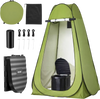 VEVOR Portable Toilet Kit, 330 lbs Load Capacity, Folding Camping Toilet with Pop-Up Privacy Tent, Outdoor Travel Potty for Adults with Carry Bags, Trash Bags, Suitable for RV Travel, Camping, Hiking