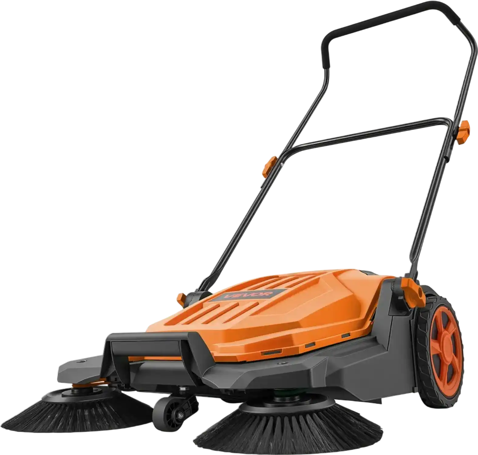 Vevor Floor Sweeper Walk-Behind Hand Push 25.6