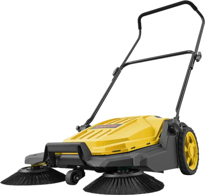 Vevor Floor Sweeper Walk-Behind Manual Push 25.6