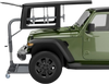 VEVOR Hard Top Remover Lift, 220 lbs, Jeep Hardtop Removal and Storage System, Quick & Easy One-Person Operation, Adjustable Height, for Jeep Wrangler YJ, TJ, JK, JL, 4XE, Ford Bronco 4 Door & 6 Gen+