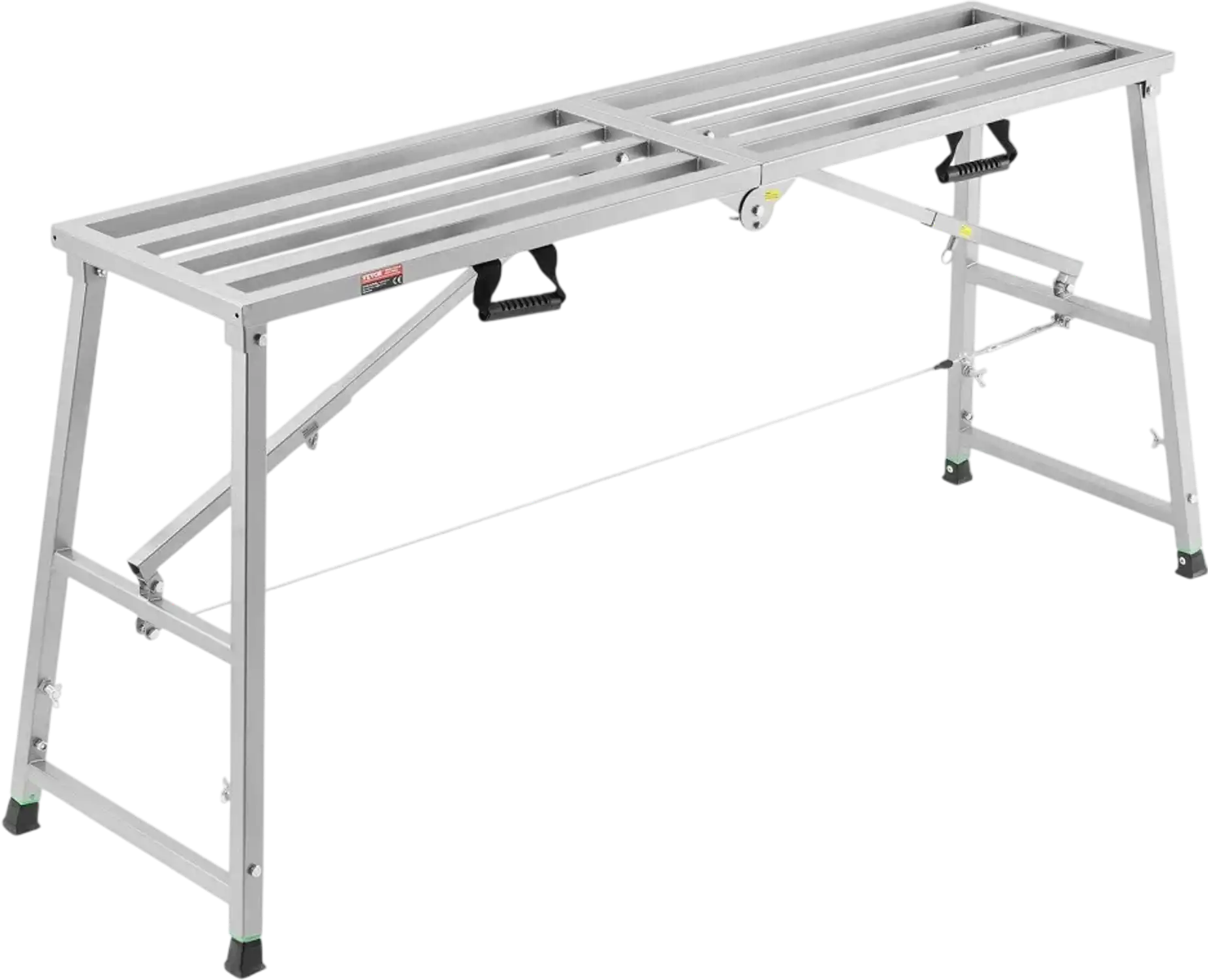 Vevor Work Platform Adjustable Height Portable Scaffolding Platform New
