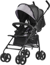 VEVOR Lightweight Stroller, Compact Easy Fold MultiPosition Recline Canopy Backrest, Carbon Steel Frame, Large Storage Basket,Cup Holder, Umbrella Toddler Baby Stroller for Travel, Light Gray/Black