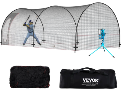 Vevor Baseball Batting Cage 22' Portable Practice Net and Frame New