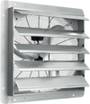 VEVOR 24'' Shutter Exhaust Fan, High-speed 3320 CFM, Aluminum Wall Mount Attic Fan with AC-motor, Ventilation and Cooling for Greenhouses, Garages, Sheds, Shops, FCC