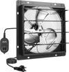 VEVOR 14 in Shutter Exhaust Fan Wall-Mount Automatic Louvers Variable Speed, Sturdy Steel Housing, Low Noise, AC Motor, 1802 CFM Ventilation and Cooling for Attic, Garage, Barn, Greenhouse, Workshop
