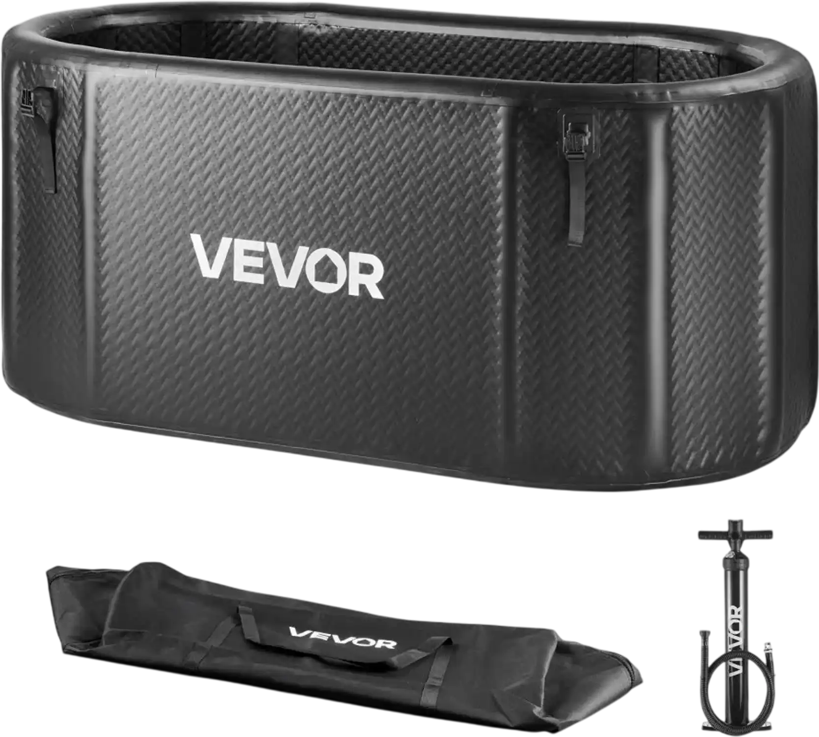 Vevor Cold Plunge Tub Inflatable Ice Bath 216 Gallon Portable Recovery Tub New