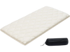 VEVOR Japanese Tatami Mat, Twin Size Foldable Japanese Tatami Mattress, Futon Mattress with Storage Bag & Fastener, 9-Layer Floor Mat for Sleeping, Dormitory, Meditation, Yoga, 80 x 39 x 2.5 in, White