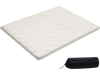 VEVOR Japanese Tatami Mat, Queen Size Foldable Japanese Tatami Mattress, Futon Mattress with Storage Bag & Fastener, 9-Layer Floor Mat for Sleeping, Dormitory, Meditation, Yoga, 80 x 60 x 2.5 in, White