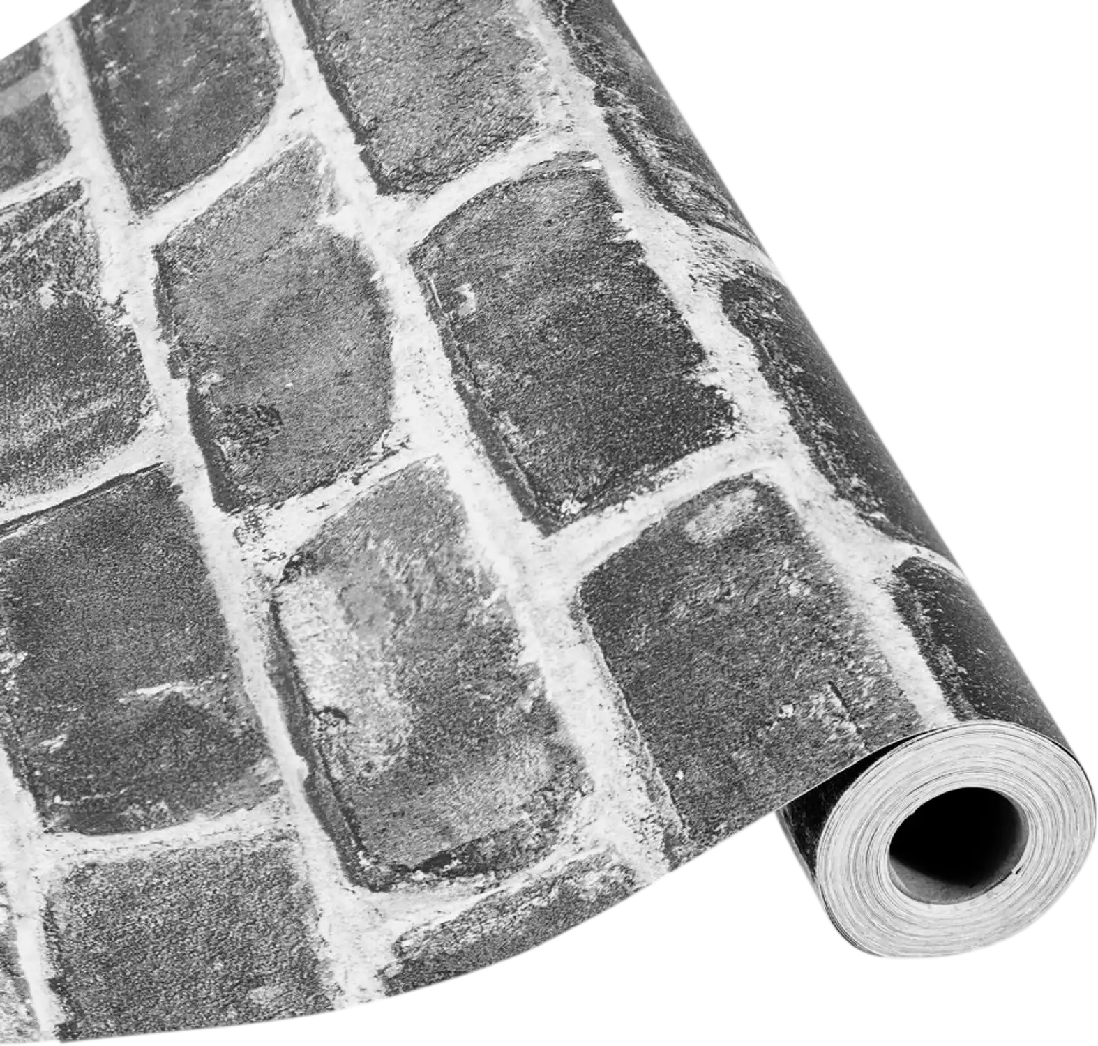 Vevor Wallpaper Peel and Stick Gray Brick 17.7