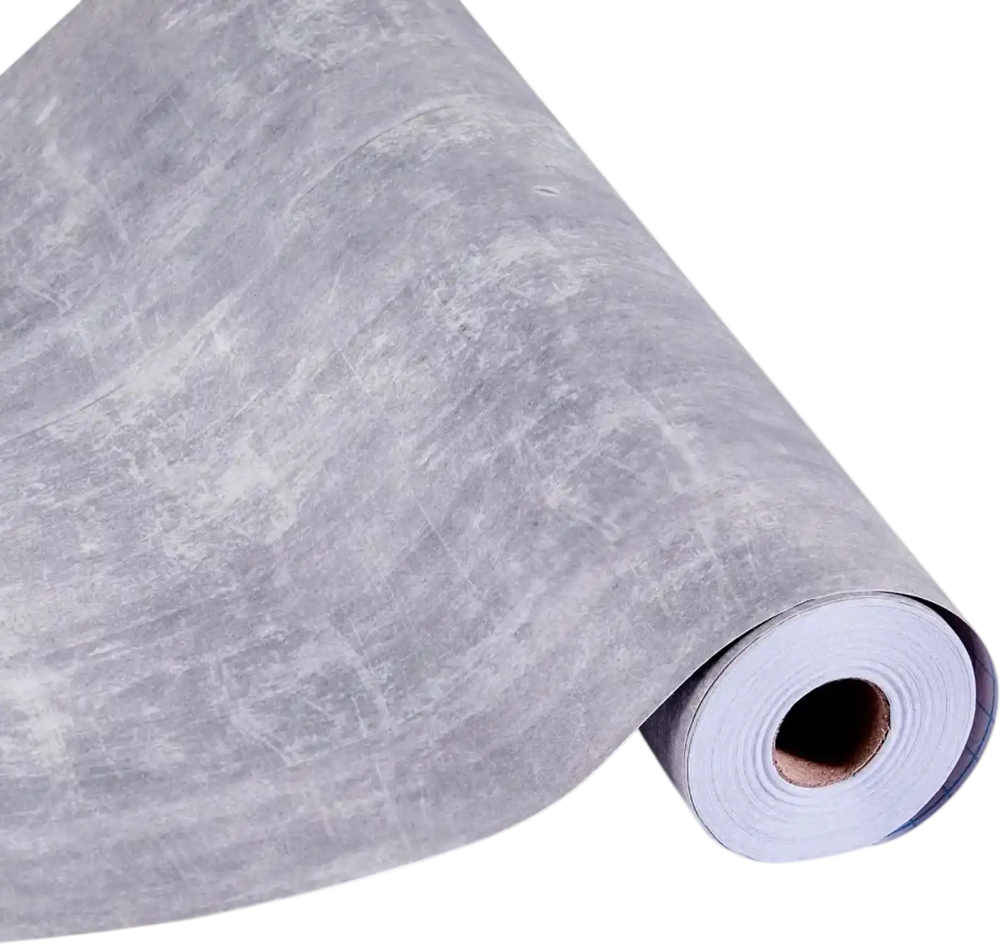 VEVOR Peel and Stick Wallpaper, 15.7 x 590.5 inch Contact Paper Waterpoof Self Adhesive, Easy to Clean Wall Decorative Vinyl Roll for Bedroom Kitchen Bathroom Office,Dark Gray Industrial Style
