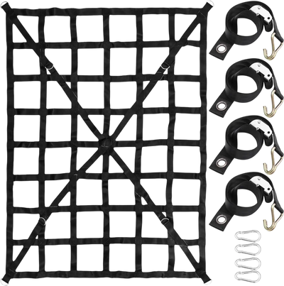 Vevor Cargo Net Heavy Duty Truck Bed Organizer 4.2' x 5.5' New