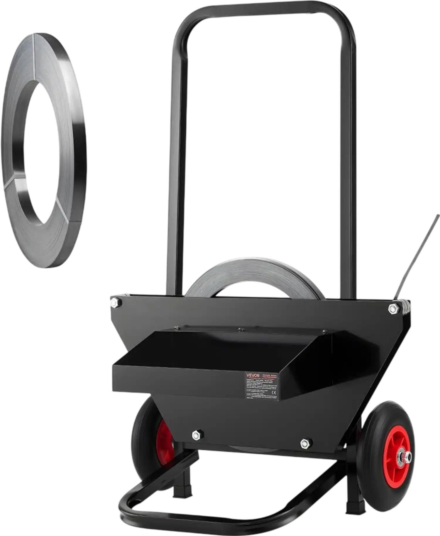 Vevor Strapping Cart Steel Banding Dispenser for 23.6