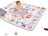 VEVOR Baby Play Mat, Extra Large 71""x79"" Baby Crawling Mat, Non-Slip One-Piece Thickened Soft Baby Mat, Foldable Floor Mat, Waterproof Activity Playmats for Babies Toddlers Infants, Machine Washable