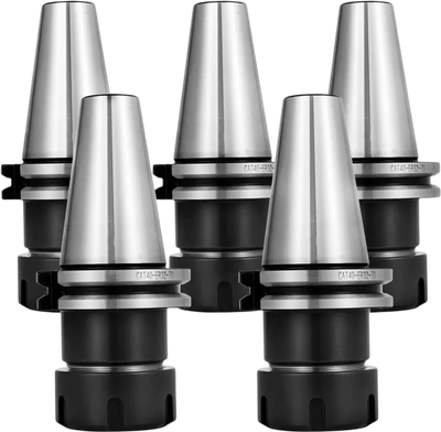 Vevor Collet Chuck Set CAT40 ER32 5-Piece CNC Tool Holder New